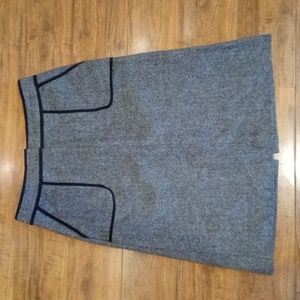 NWT LOFT Wool Blend Skirt with Pockets, 4